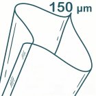 150 mikronů